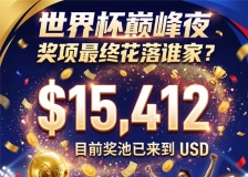 世界杯巅峰夜，这个暴涨到 $15,412 的彩池最终花落谁家？